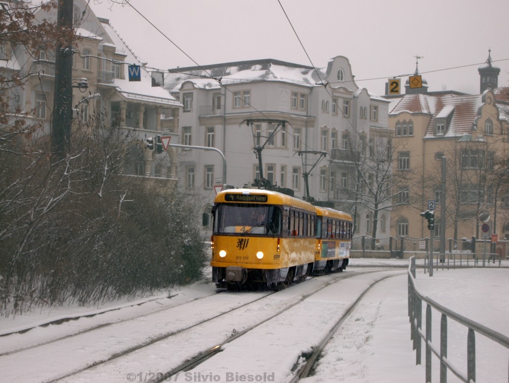 Dresden 224 232 + 244 033 Fetscherplatz