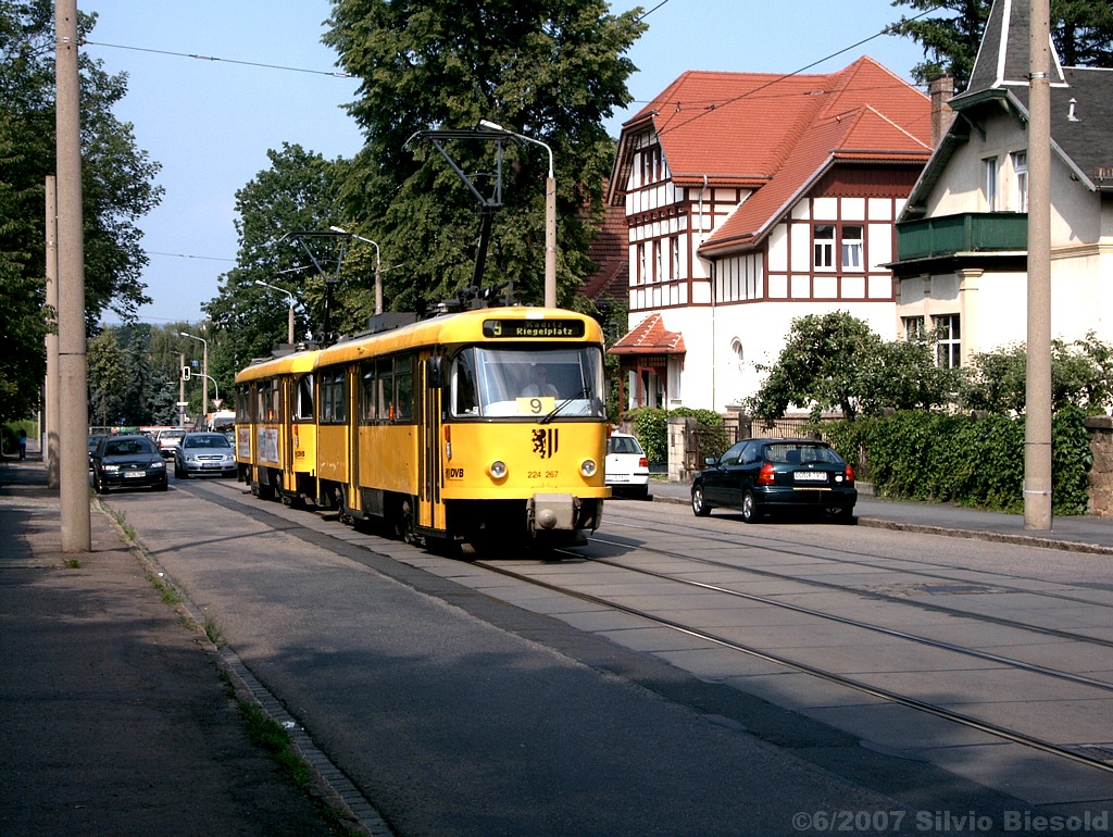 Dresden 224 267 + 224 266 Cäcilienstraße