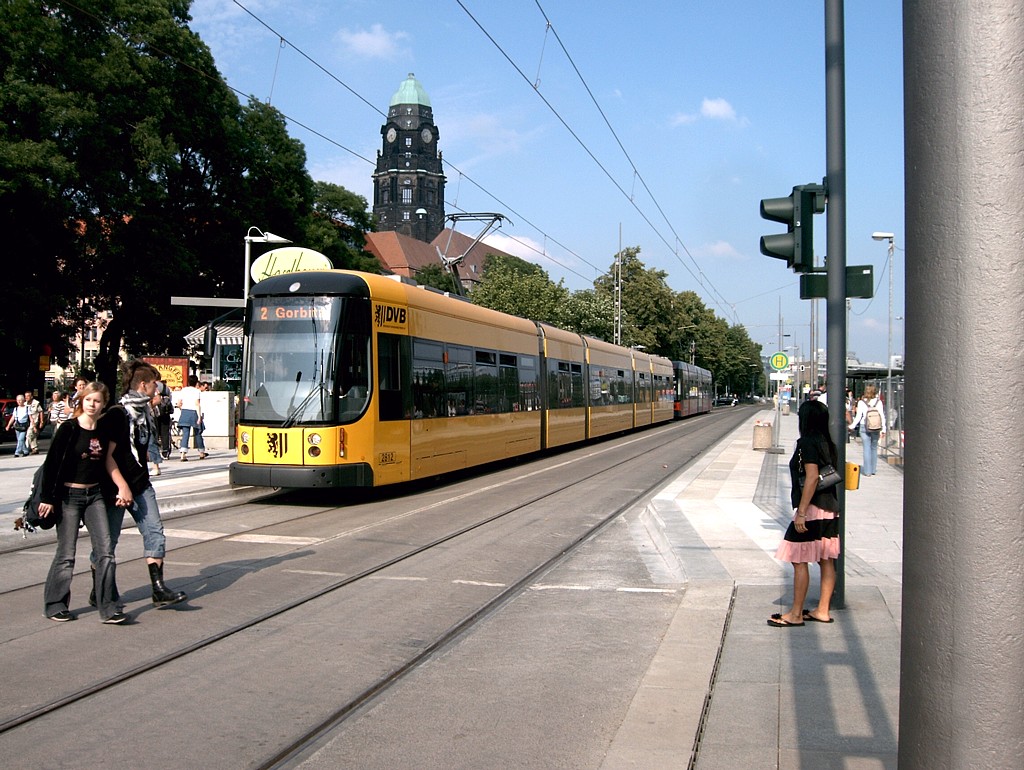 Dresden 2812 + 2520 Prager Straße
