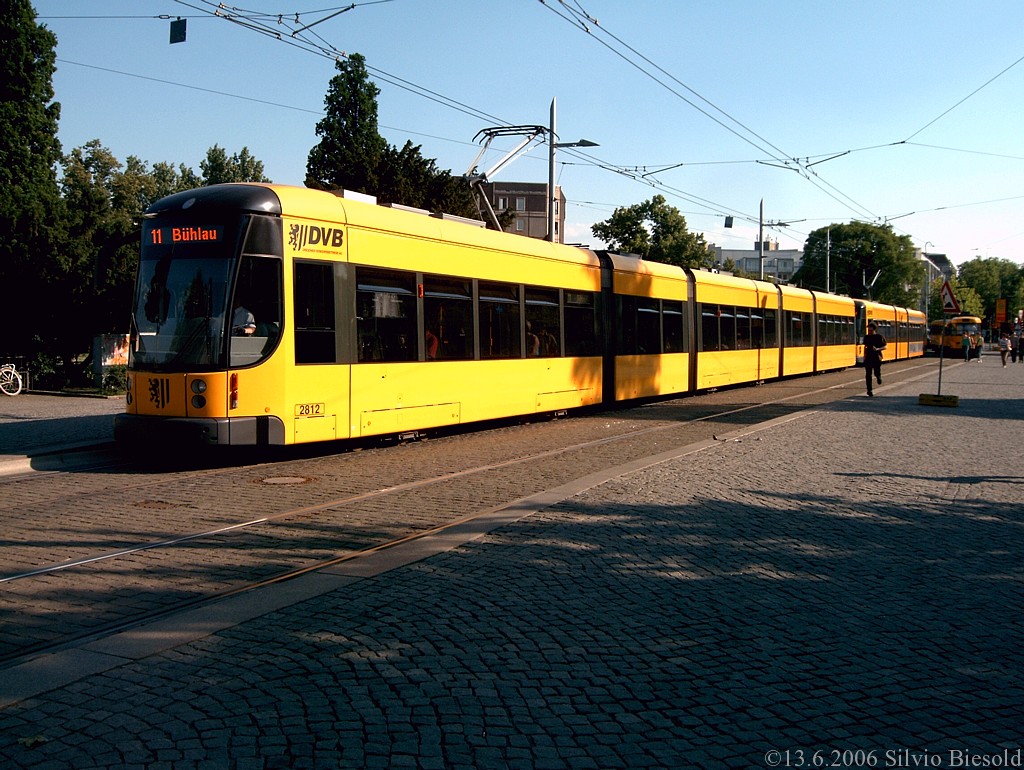 Dresden 2812 + 2808 Albertplatz