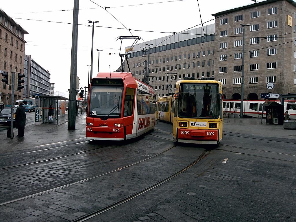 3 Typen Nürnberger Strabas