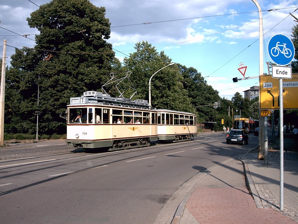 Dresden 734 + 1029 Lennéplatz