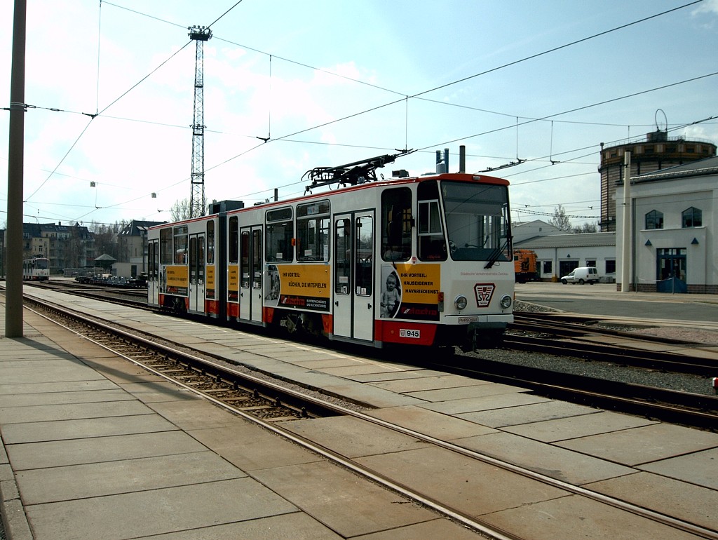 945 Zwickau (Sachsen) Betriebshof Schlachthofstraße