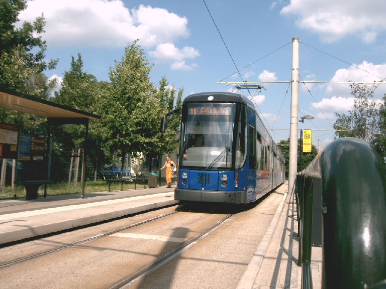 2805 Casino-Bahn in Zschertnitz