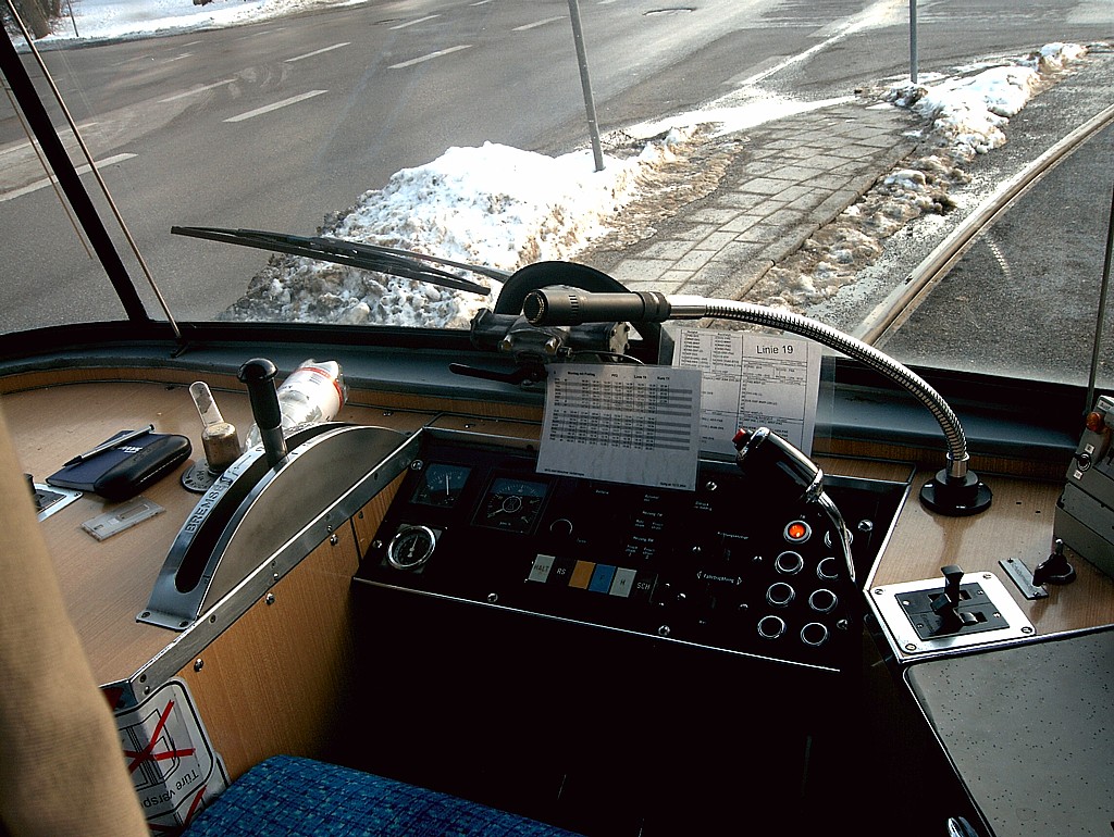 P-Wagen Fahrerpult