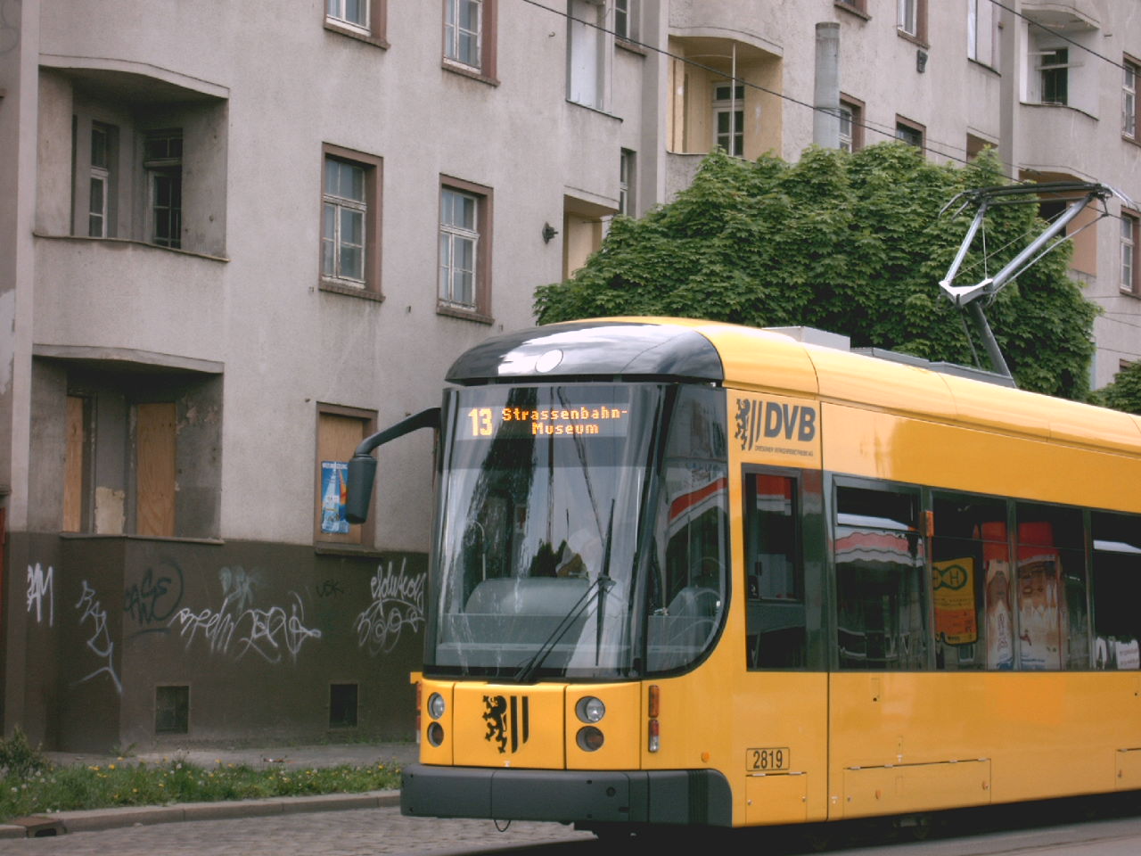 Straßenbahn der Linie 4/13