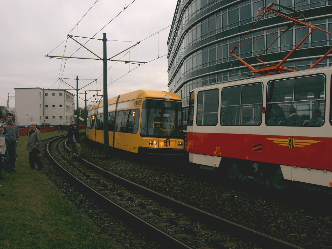 Fast hätte es einen Unfall gegeben
