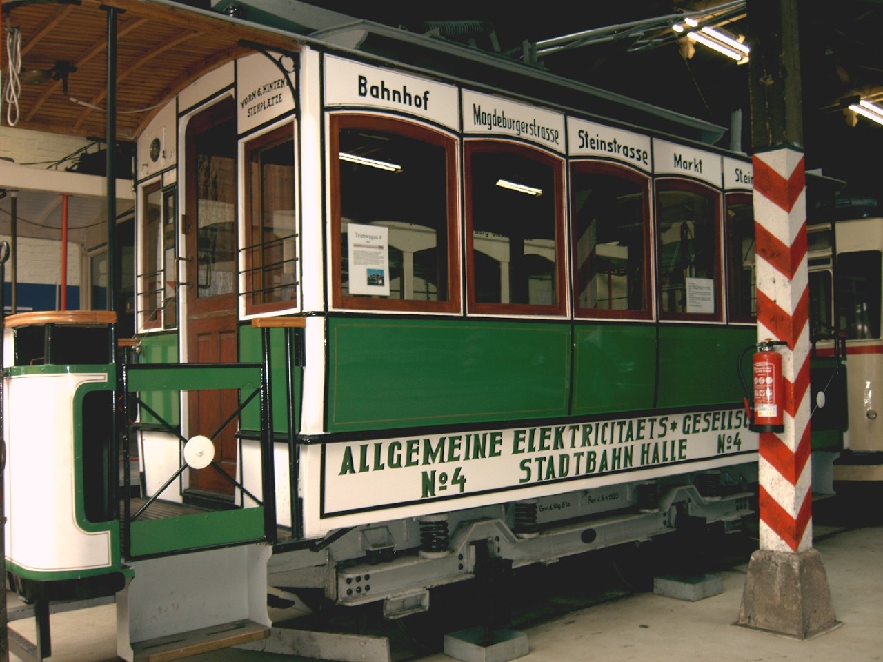 Halle Museums-Triebwagen 4