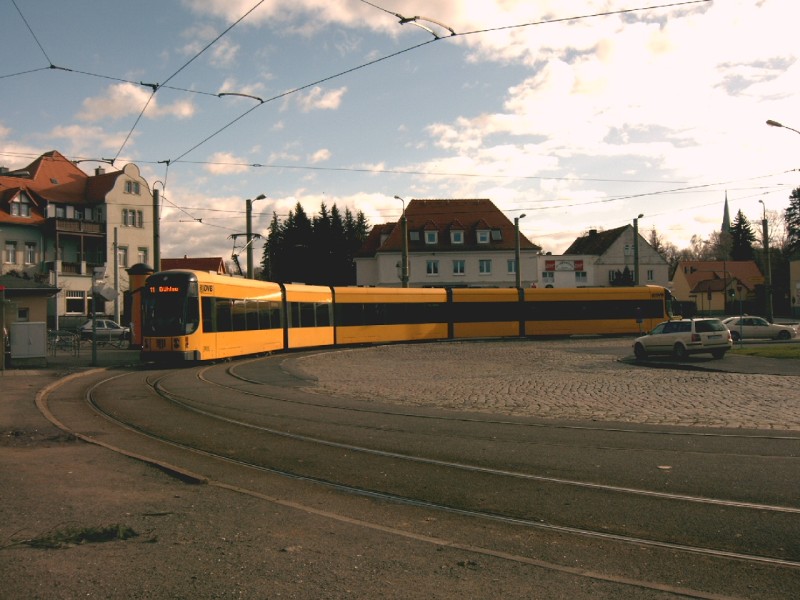 Straßenbahn in Bühlau