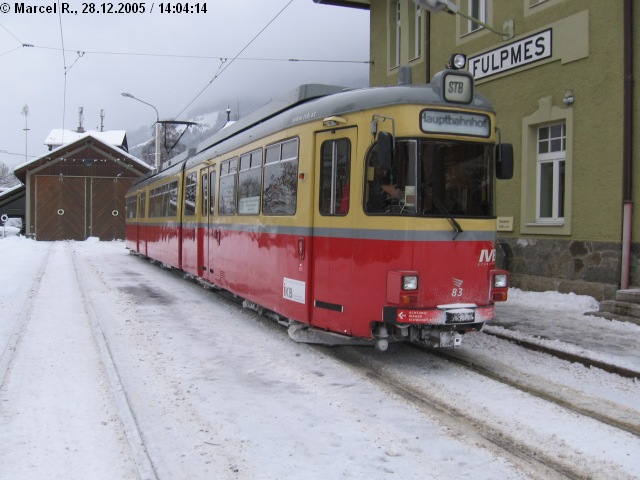 Stubaitalbahn in Fulpmes