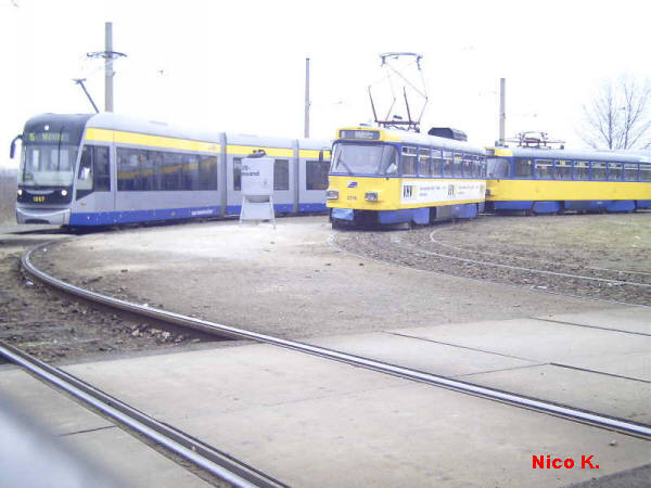 NGT12 und T4DM nebeneinander in Miltitz
