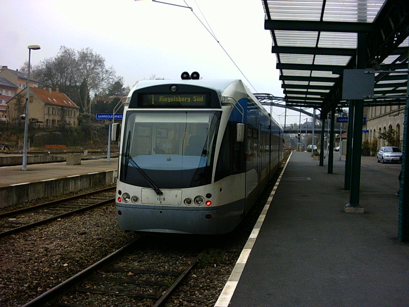 Saarbahn in Saargemünd