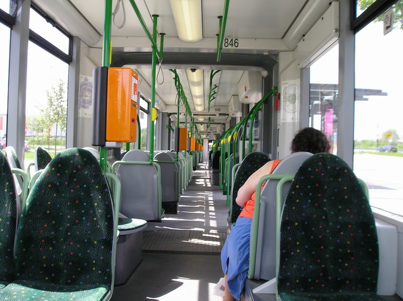 Combino Augsburg Innenansicht