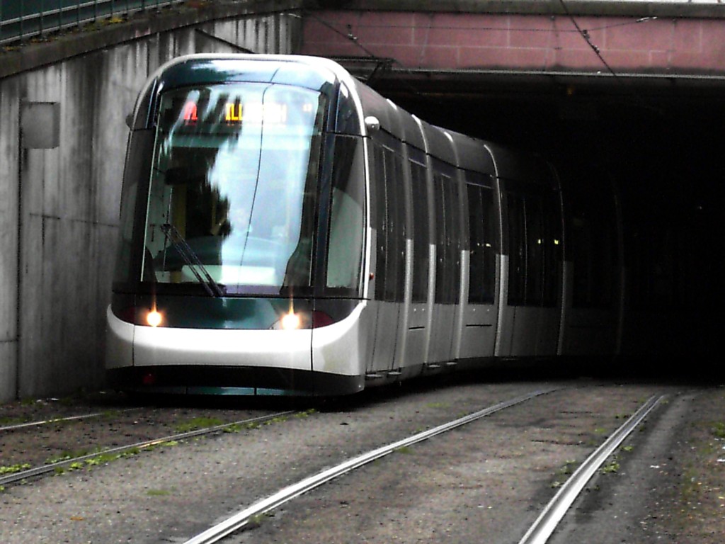Tunnelausfahrt Strasbourg