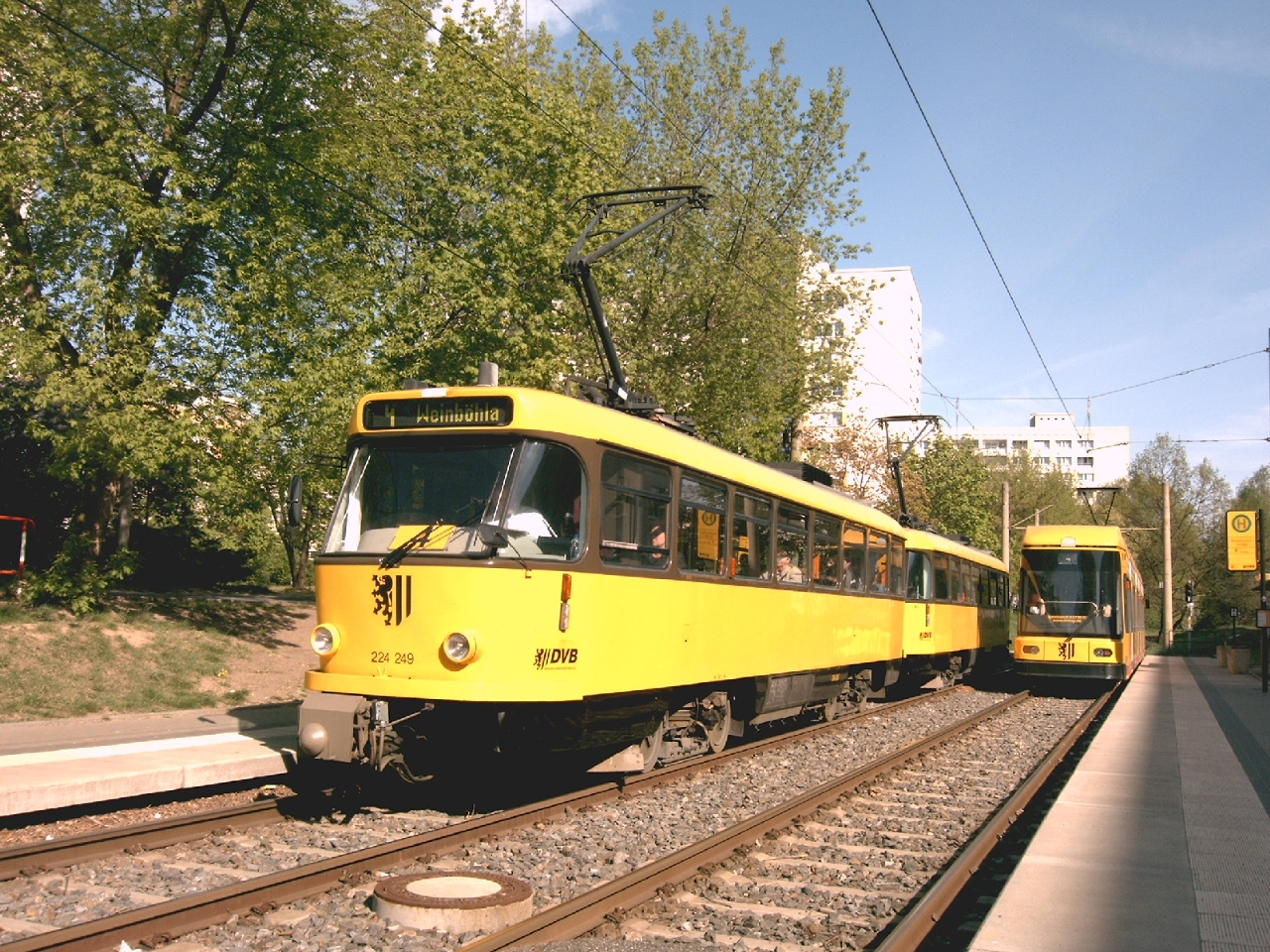 Tatra 4 am Samstag nach Weinböhla