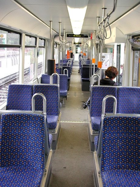 Tram innen (Kassel, 2. Generation)