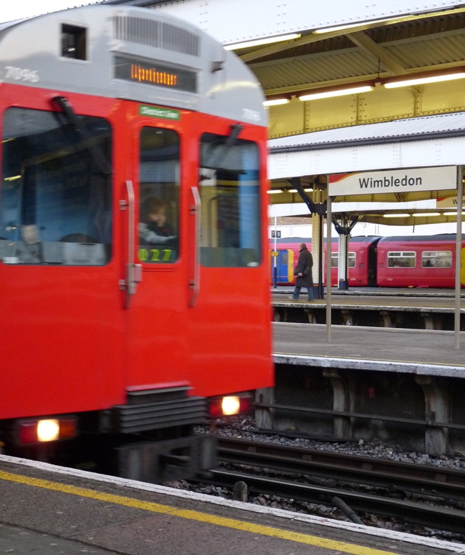 "The next station is Wimbledon..."