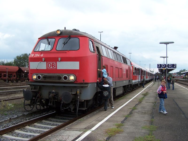 218 204 Bodo-Erlebniszug - Aulendorf