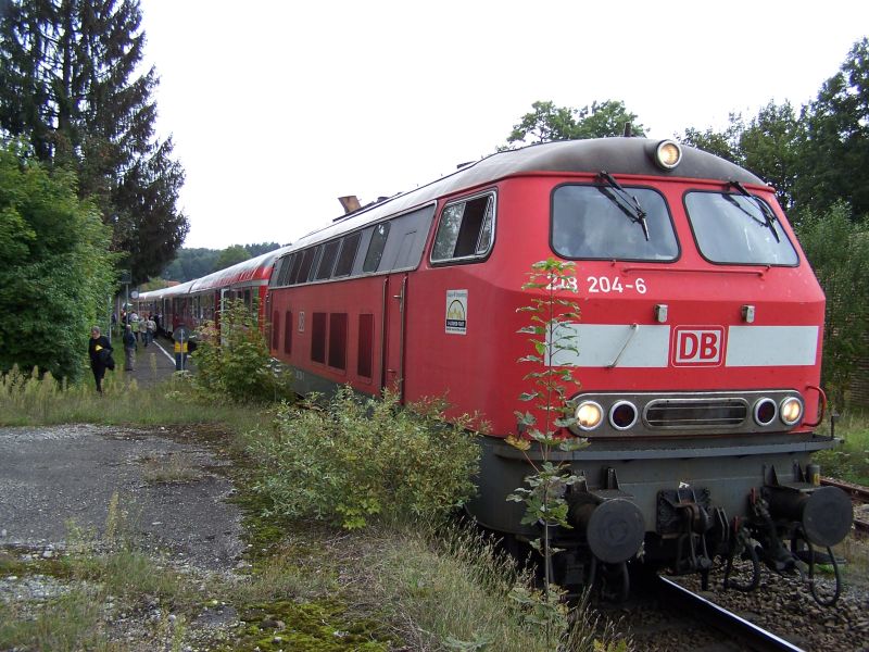 218 204 Bodo-Erlebniszug - Wolfegg