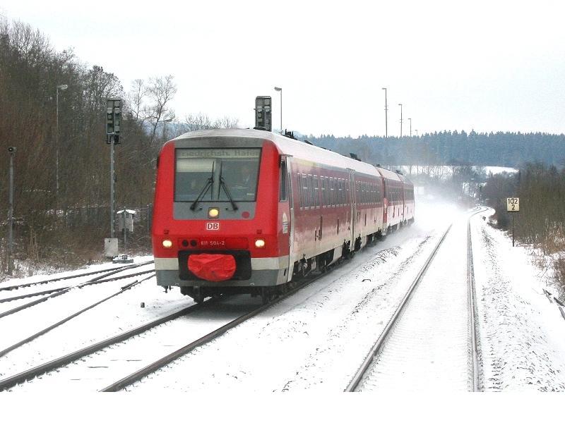 IRE Sprinter 11718 nach Friedrichshafen Hafen