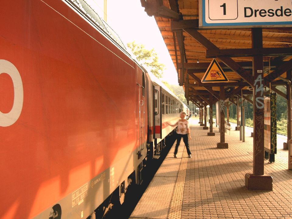Endstation S-Bahnhalt DD Plauen