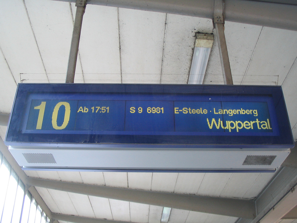 DB-Anzeigematrixen