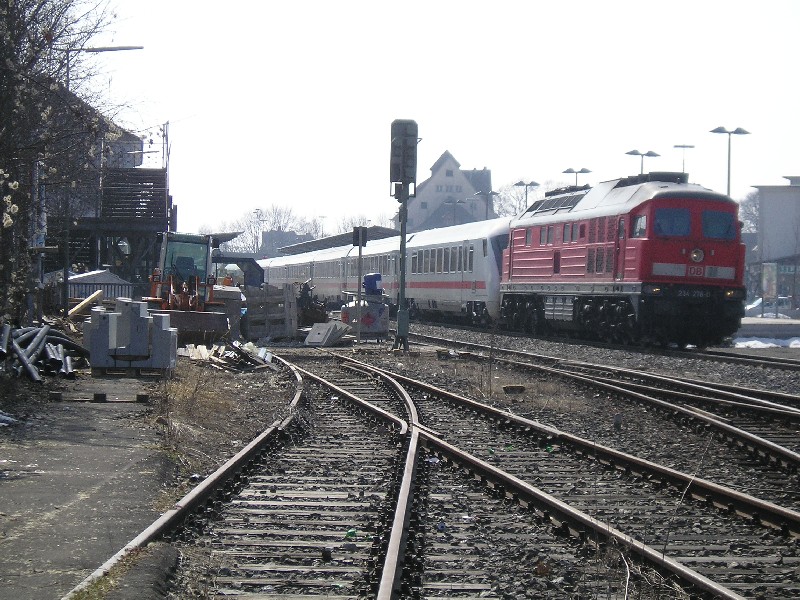 BR234 + IC + 25 Min Verspätung in Ravensburg