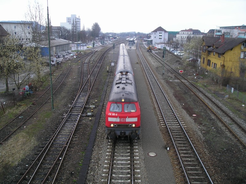 InterRegioExpress in Ravensburg