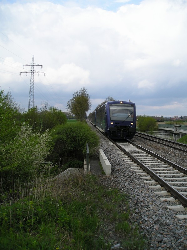 BodenseeOberschwabenBahn Weingarten/Berg
