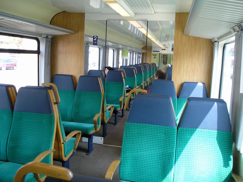 SBB IR-Wagen Innenansicht