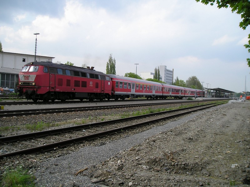 IRE Ulm - Lindau in Ravensburg