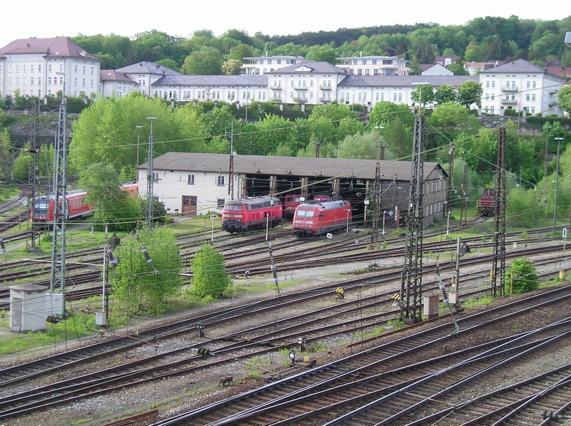 Der alte Lokschuppen