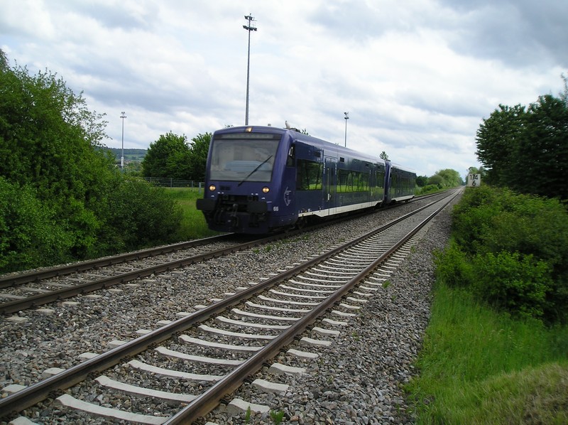 Wagen 66 und xx in Weingarten/Berg