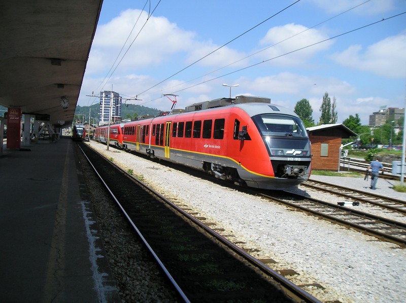 312 013 und 312 0xx Ljubljana Hbf