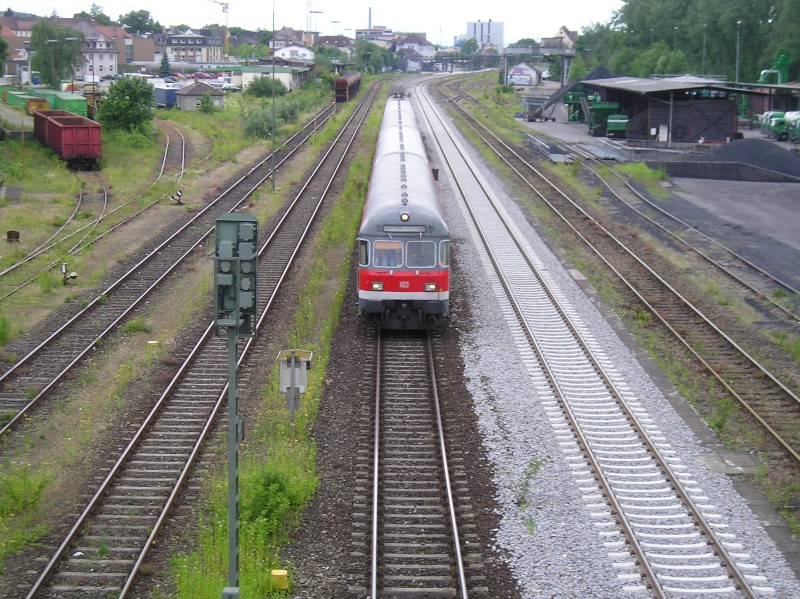 IRE bei der Ausfahrt in Ravensburg
