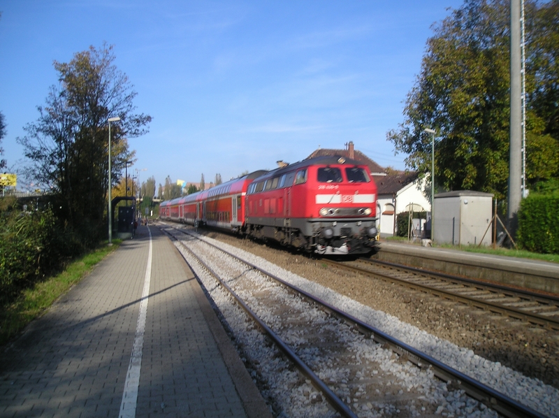 IRE fährt durch Weissenau