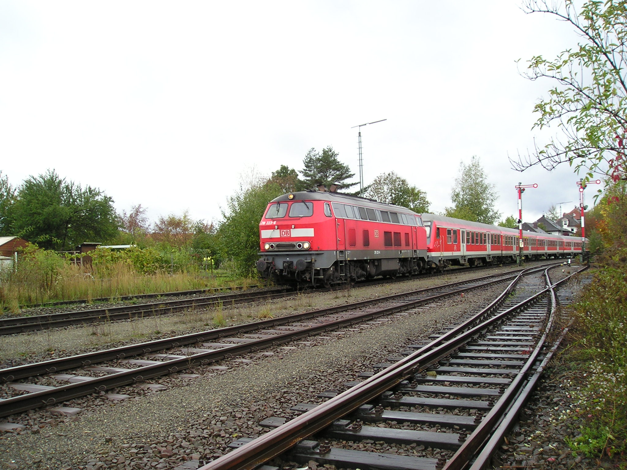 RE 21931 Aulendorf - München