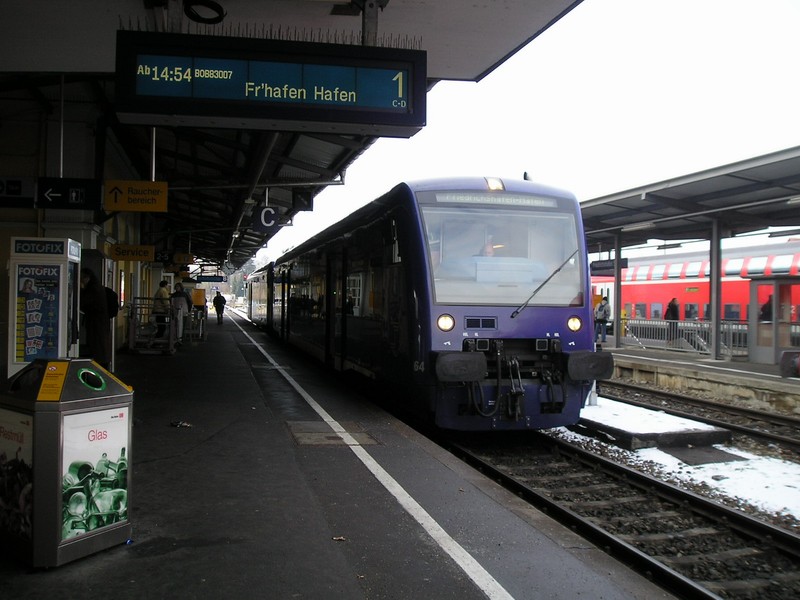 BOB in Friedrichshafen Stadtbahnhof