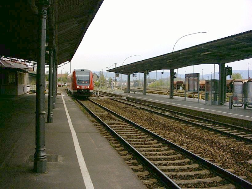 VT612 in Bautzen(Budysin)