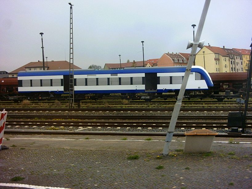 Wagen im Rohbau