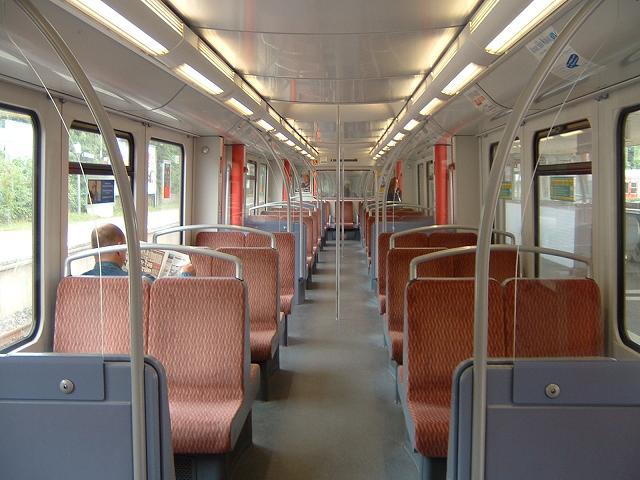 Hamburger S-Bahn Innen