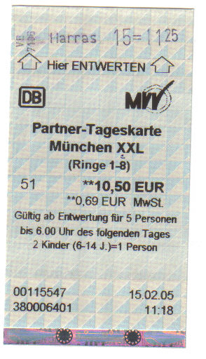 Partner Ticket München