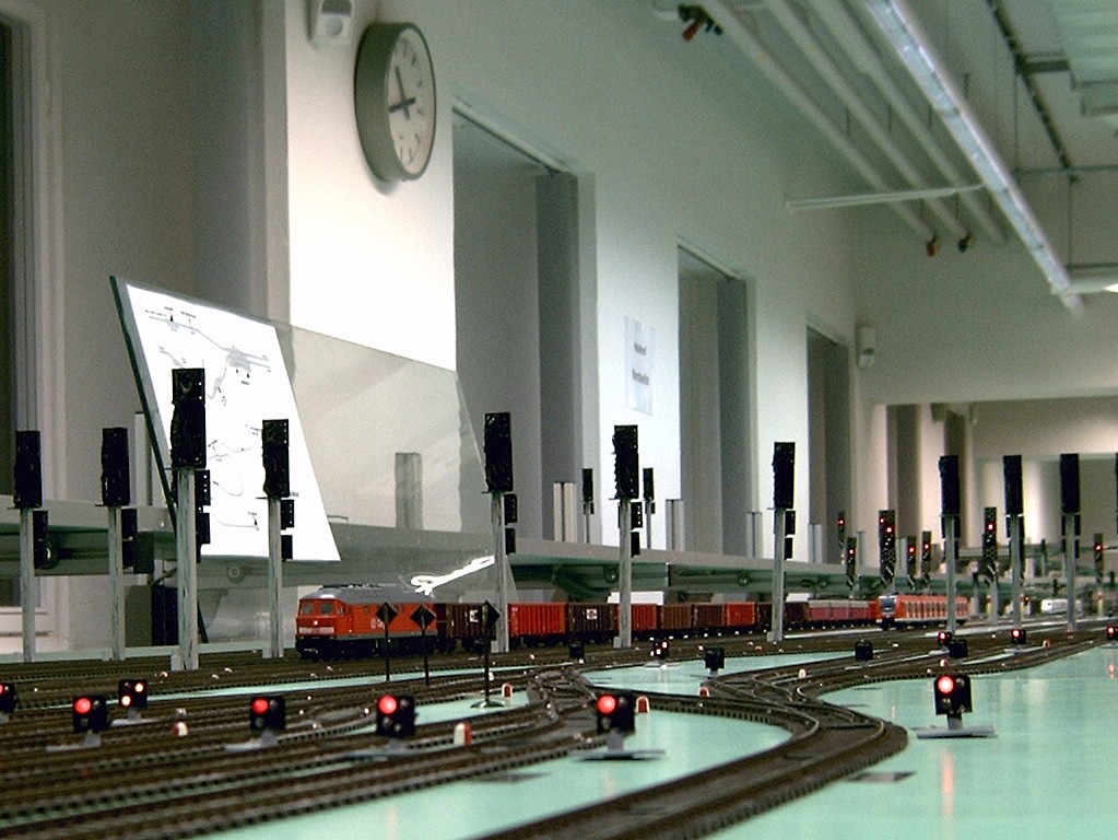 TU Dresden Eisenbahnlabor Bf. Eisenberg