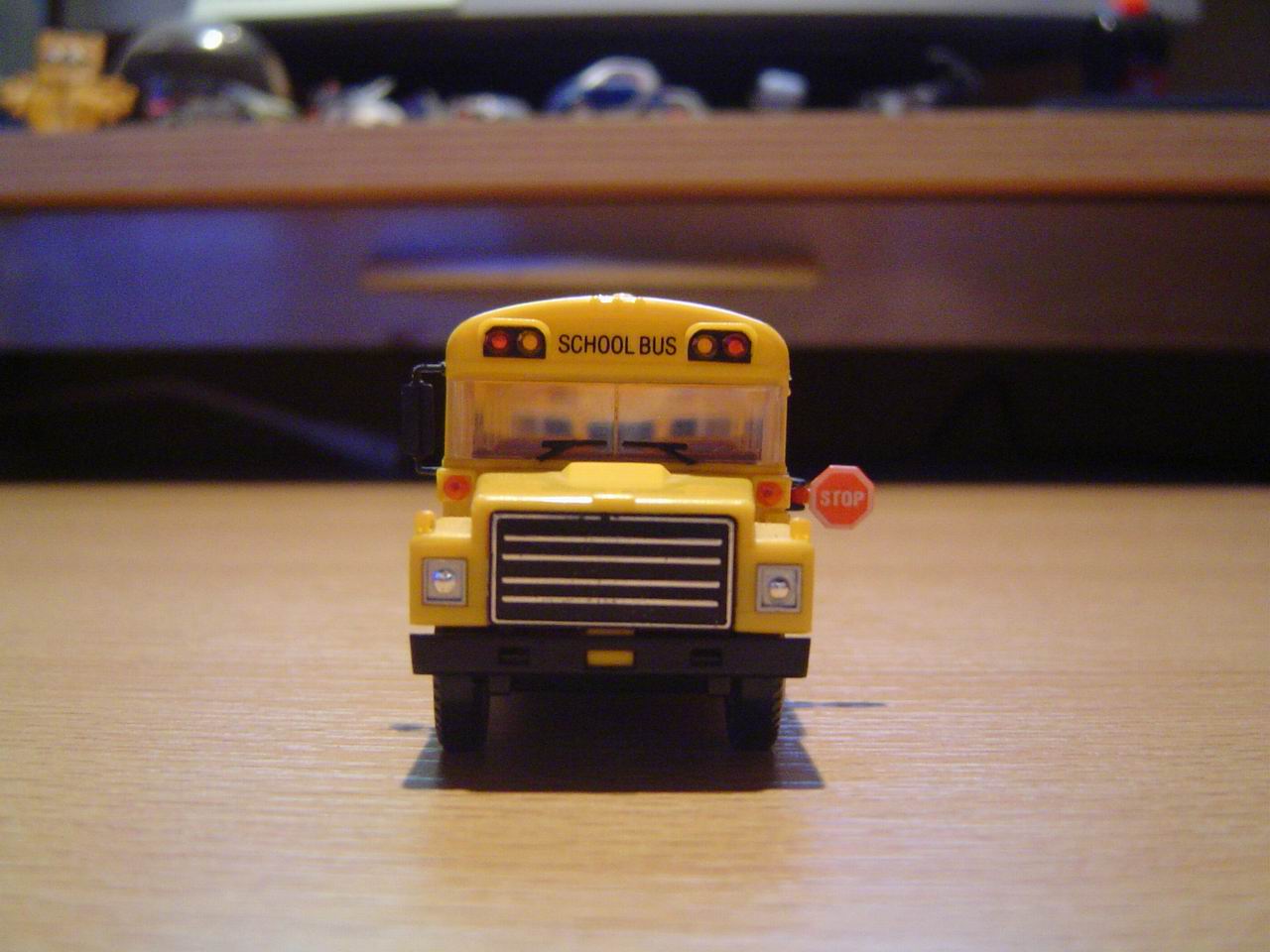 US Schulbus Blue Bird 02