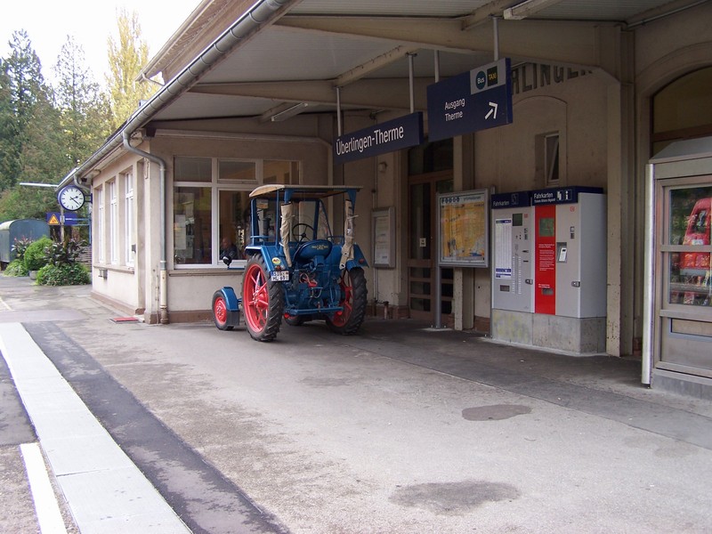 Was man nicht alles so auf Bahnhöfen findet...
