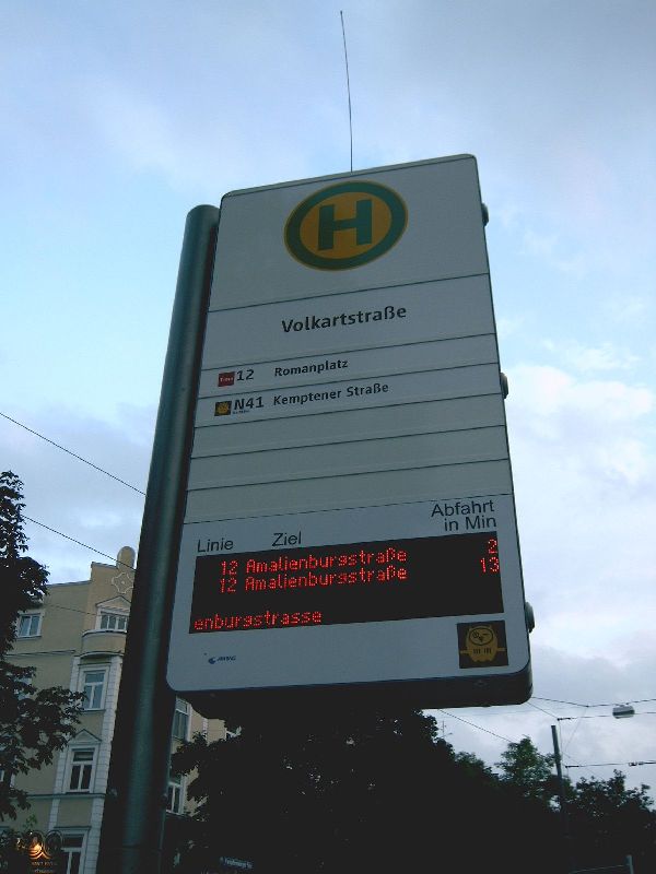 12 nach wohin?