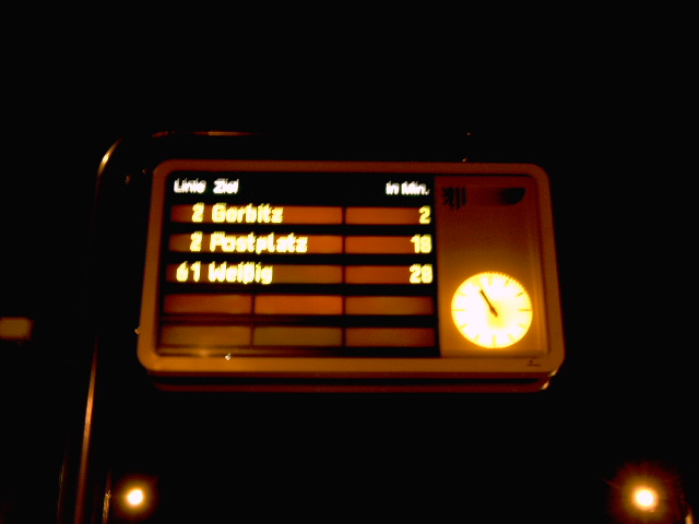 DFI bei Nacht