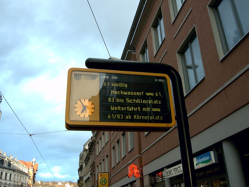 Dresden DFI in Aktion