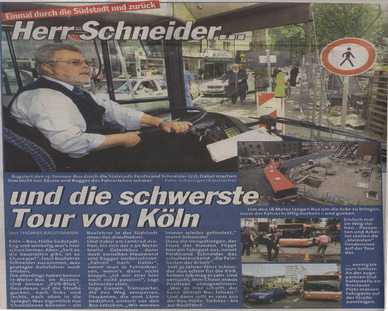 Die schwerste Tour von Köln