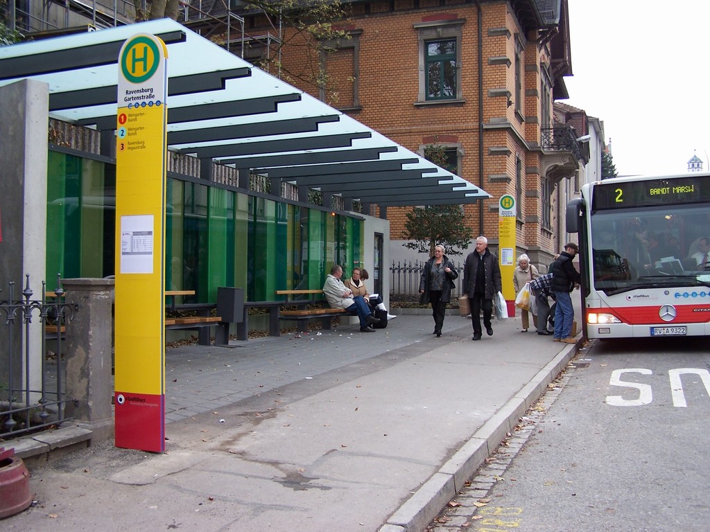 Neues Haltehäusschen Ravensburg Gartenstraße